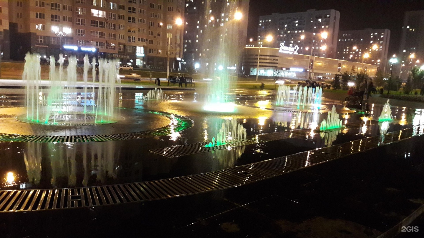 Поющий фонтан на Ермакова Новокузнецк