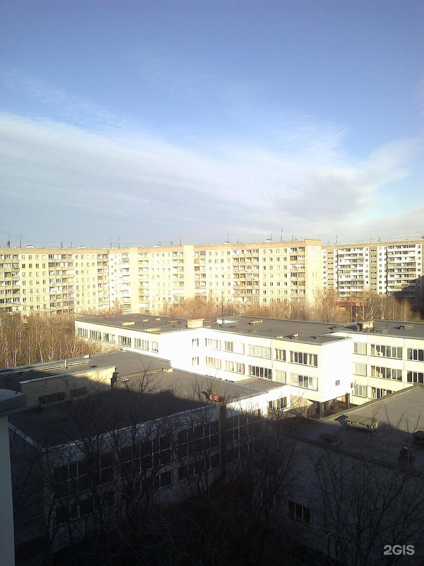 Школа 122 Новосибирск фото зимой.