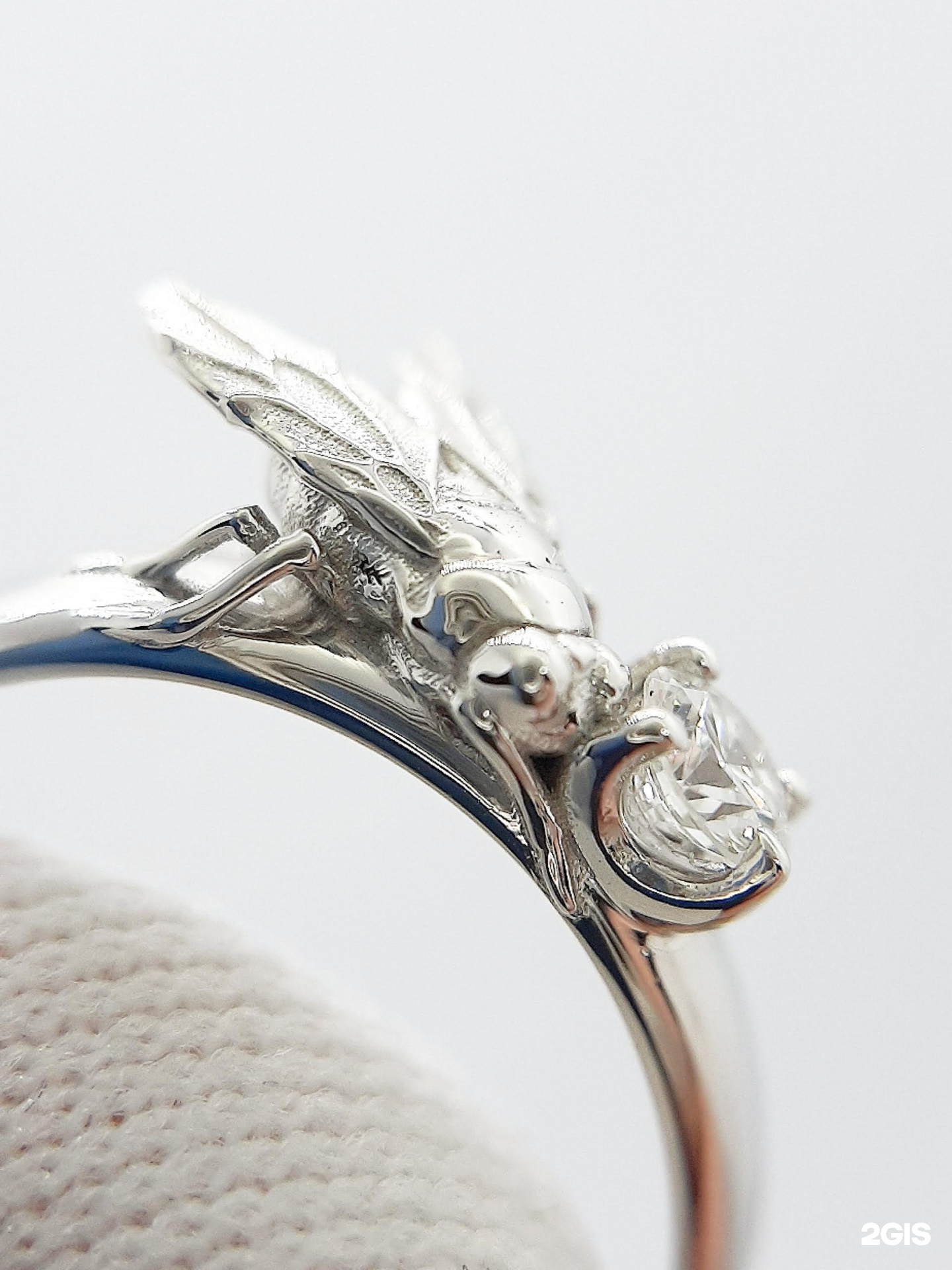 кольцо мушки