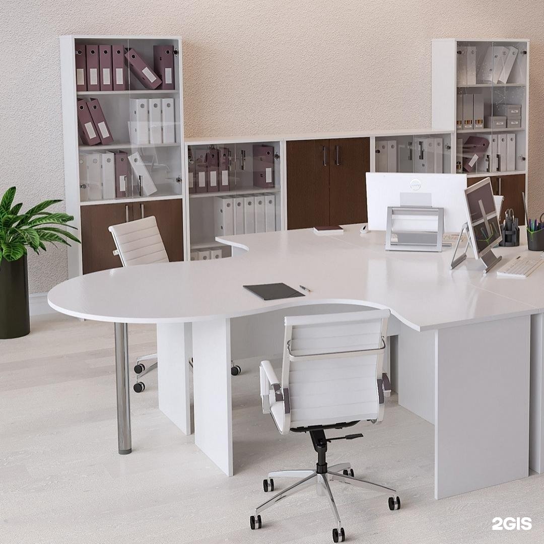 Мебель для офиса белая