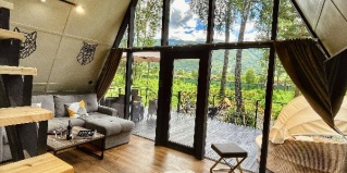 Озерное: Глэмпинг Geometrika • lounge hotel