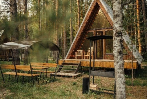 Лужский муниципальный район: Турбаза Живой ручей