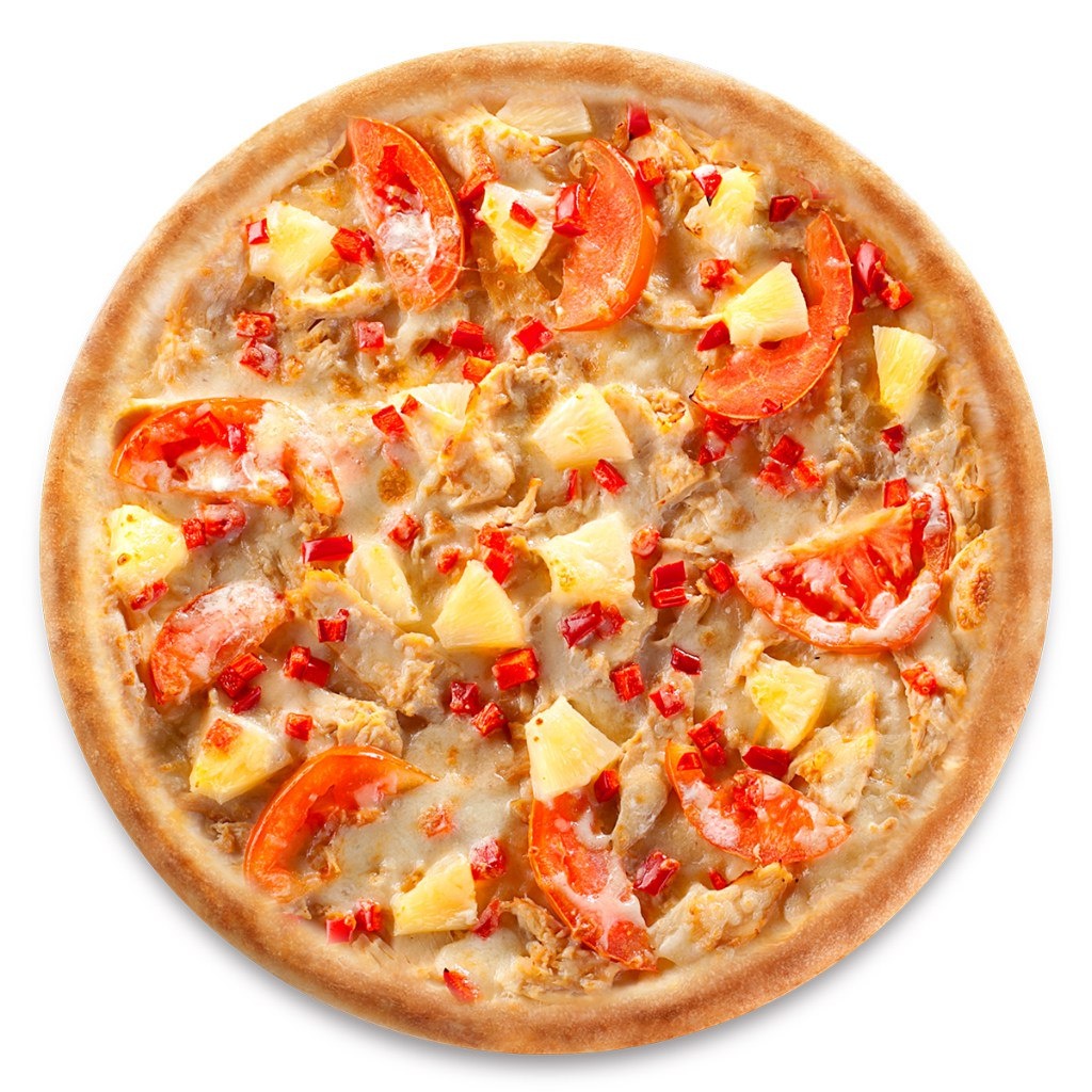 пицца гавайская на белом фоне фото 16