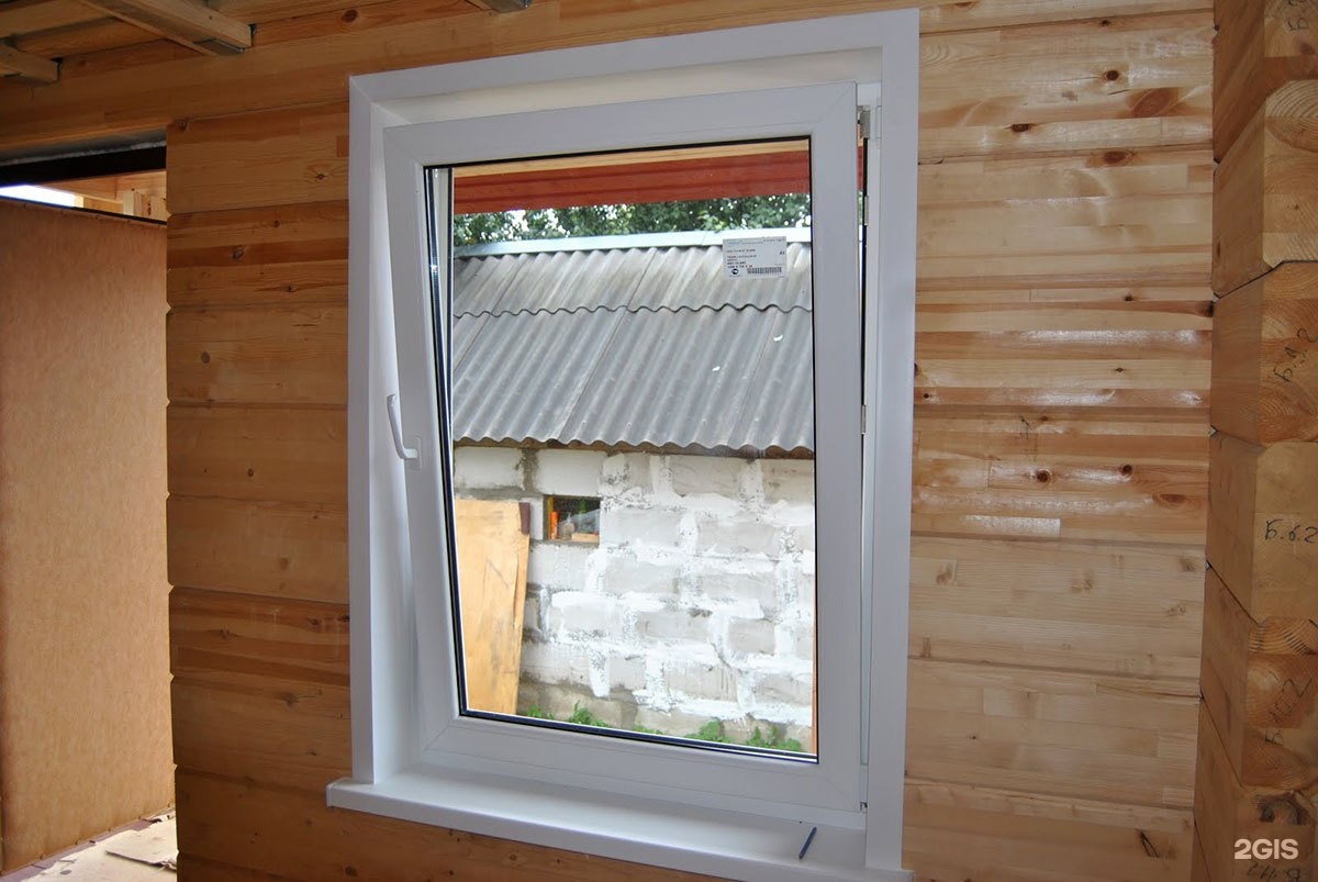 откосы в деревянном доме с пластиковыми окнами