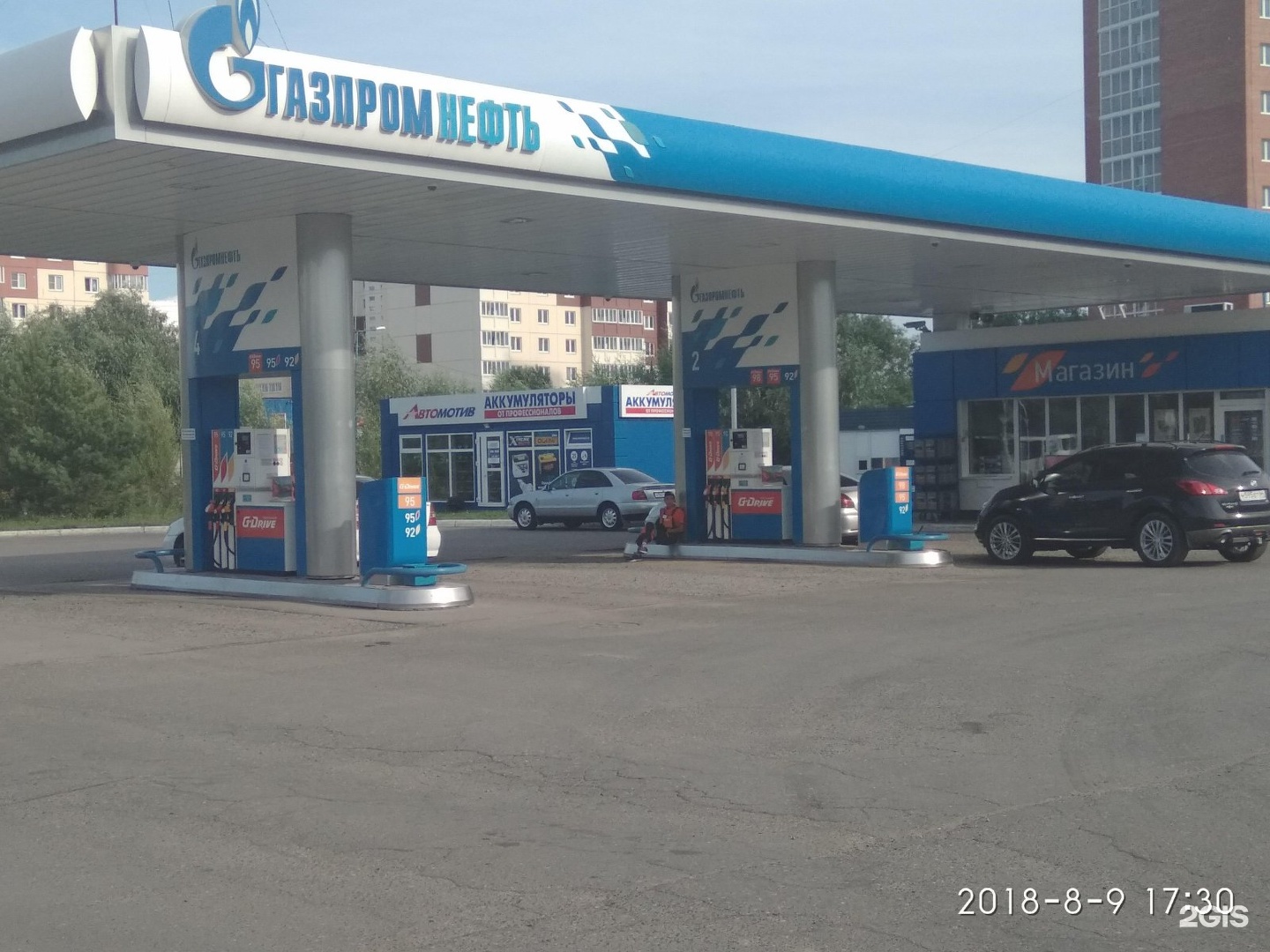 шкаф вода для азс газпромнефть