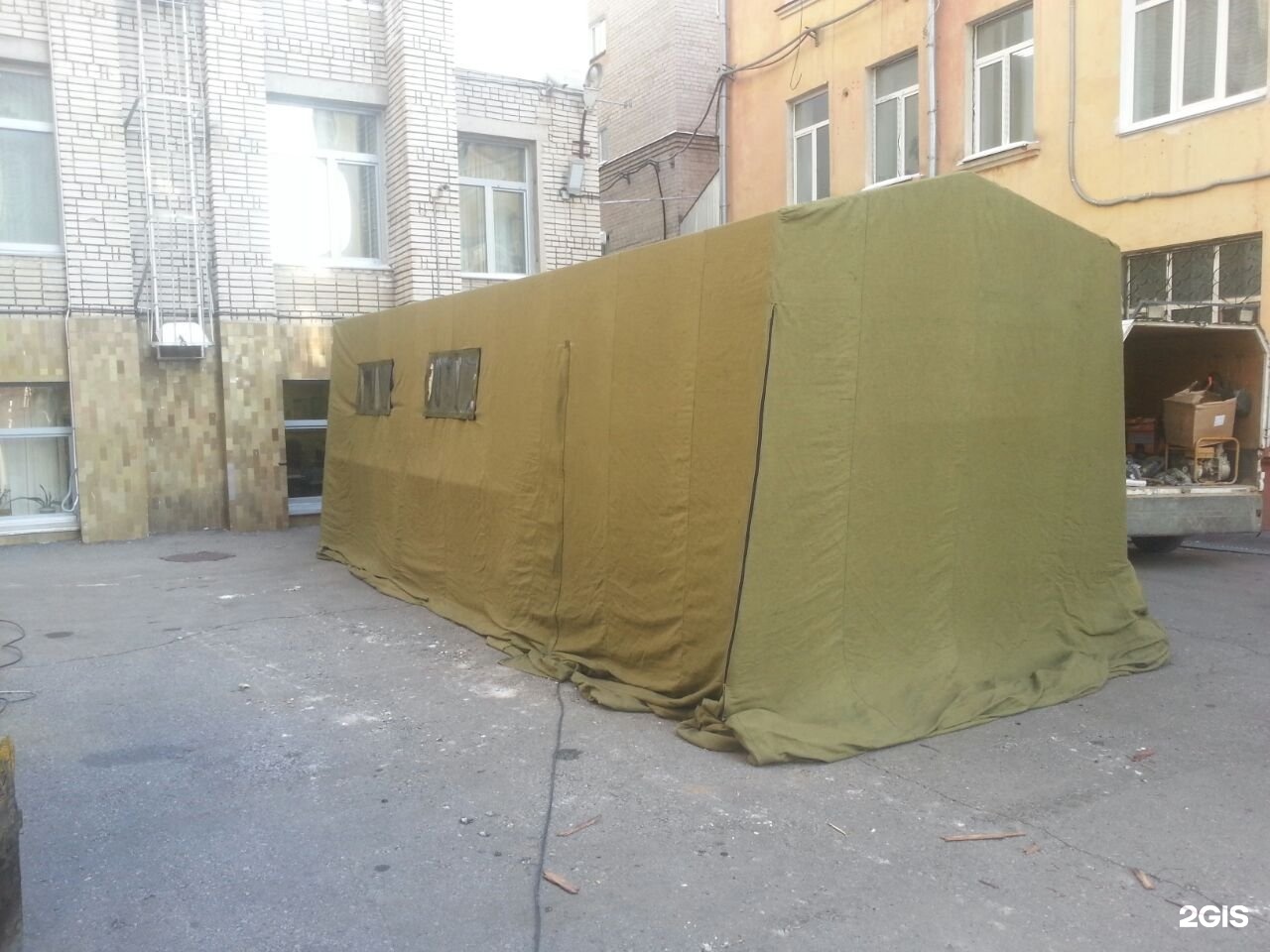 Полог или штора. Палатка модульная металлокаркасная «ЧС-150». Палатка МЧС. Расширение тента. Модульная палатка.