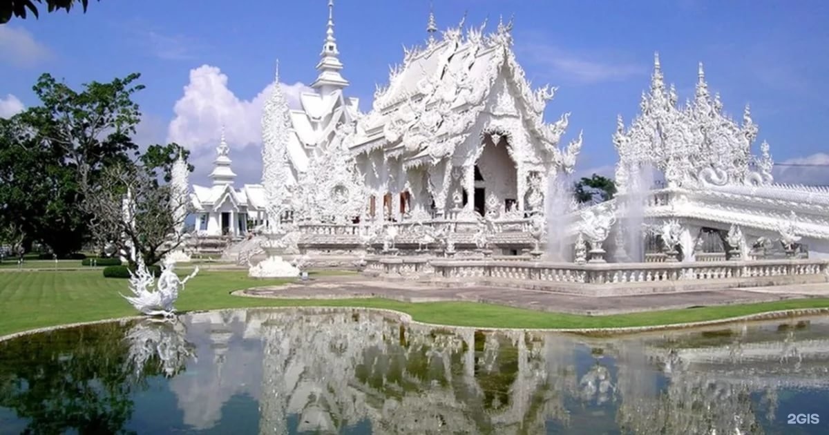 Wat Rong Khun Temple, Chiang Rai Province, Thailand загрузить