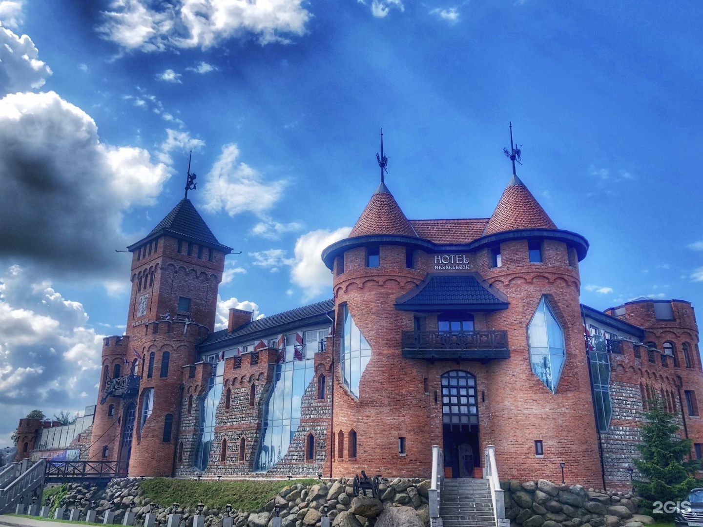 Замок гостиница в калининграде нессельбек