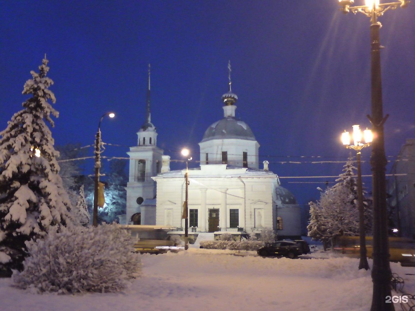 Вознесенский собор в Твери зимой