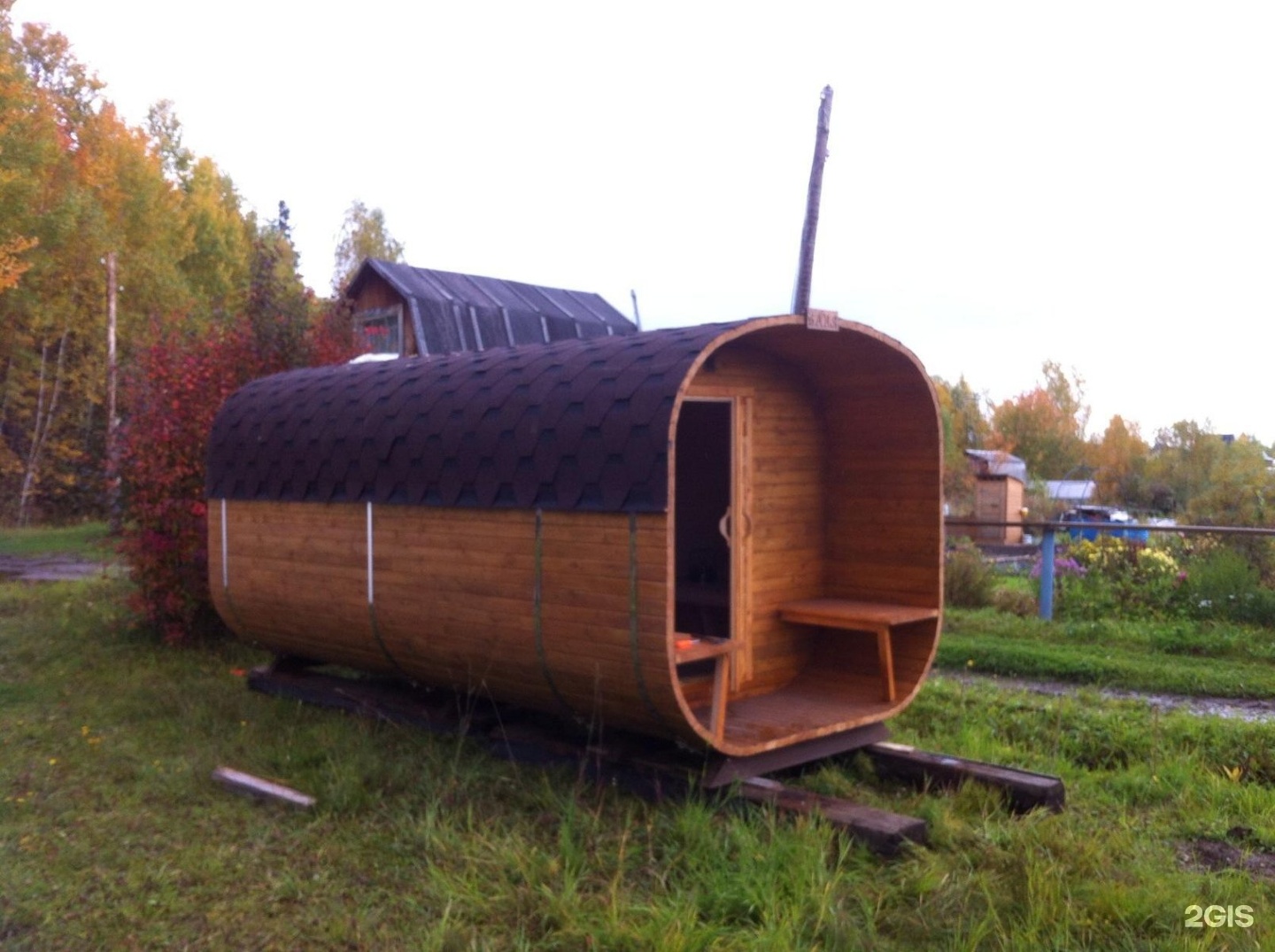 Планировка прямоугольной бани бочки