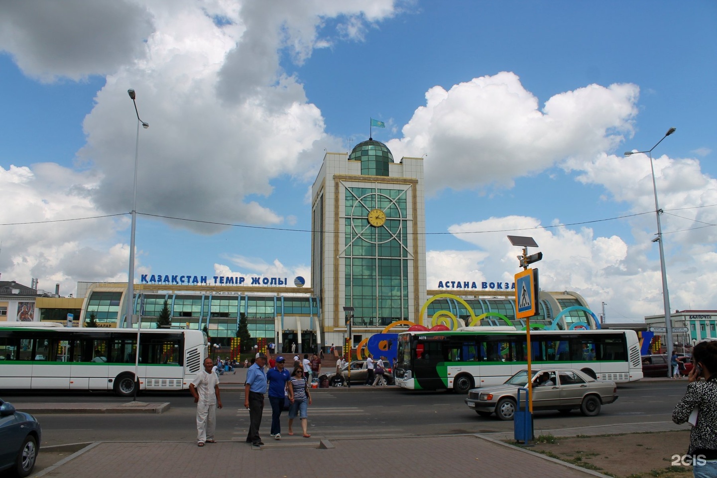 старый вокзал астана