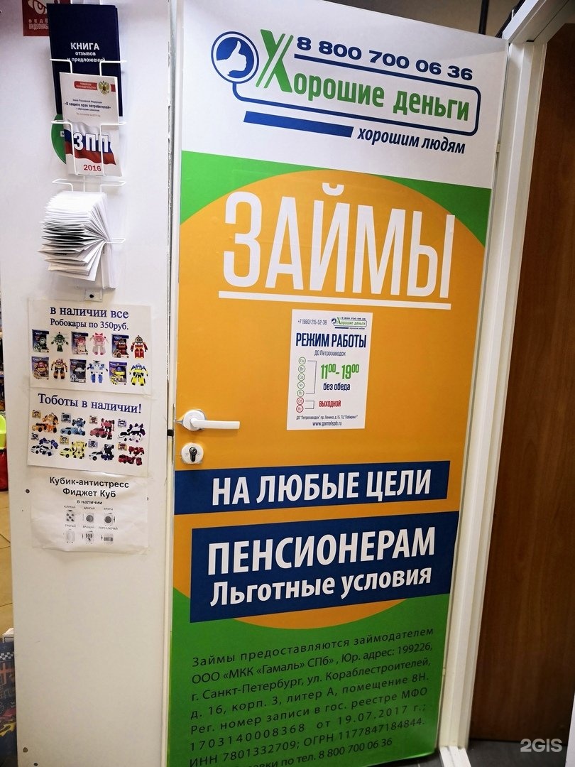 займы в спб адресаинвест банк кредит наличными калькулятор