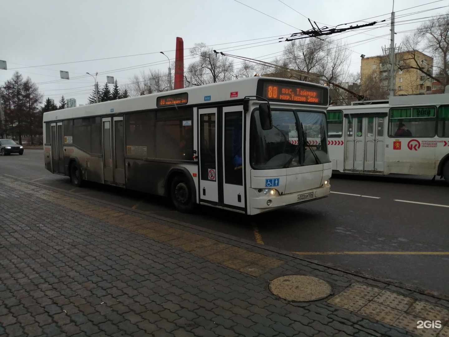 Маршрут 80 маршрутки. Автобус 80 Красноярск.