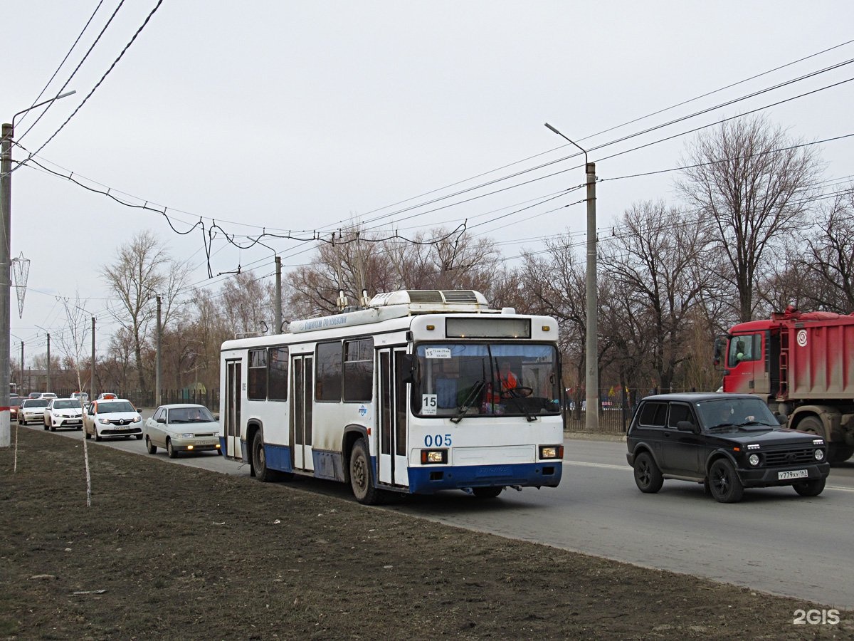 Маршрут 15 троллейбуса самара. БТЗ-52761р.