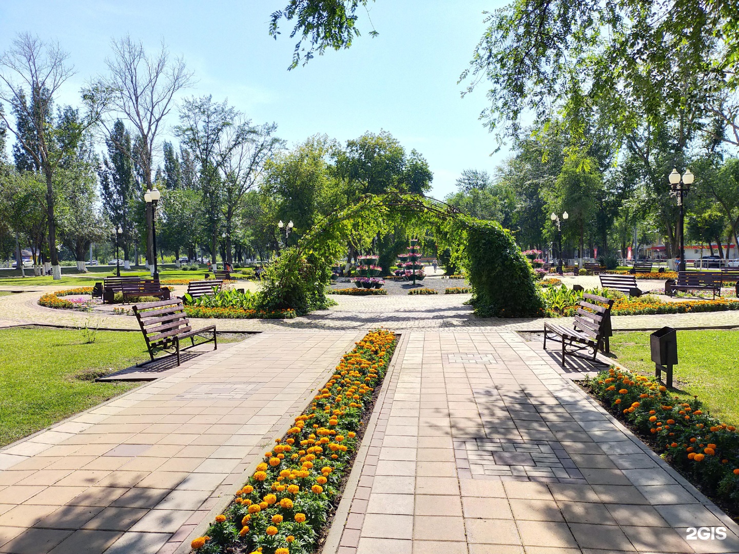 парки города самары