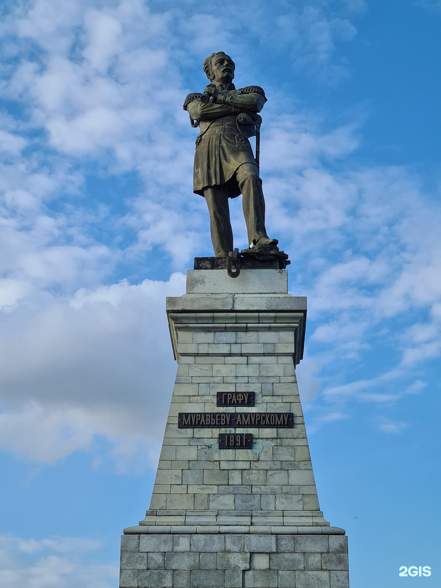 Памятник муравьёву-Амурскому Хабаровск
