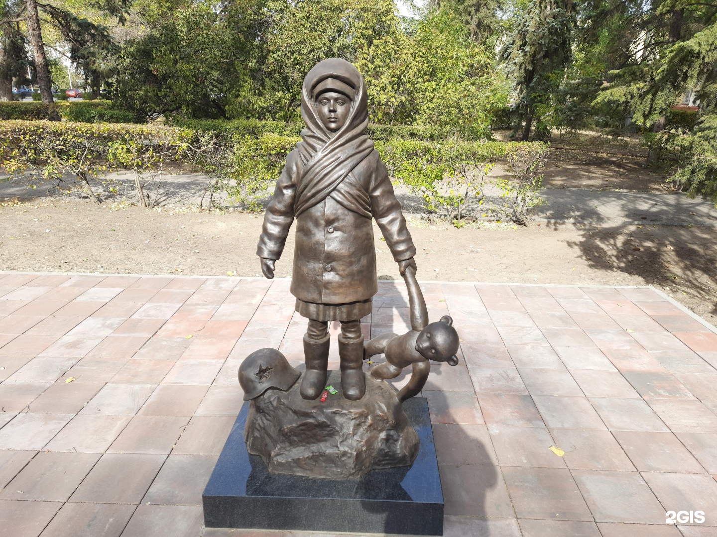 Скульптуру «детям, пережившим войну» Волгоград