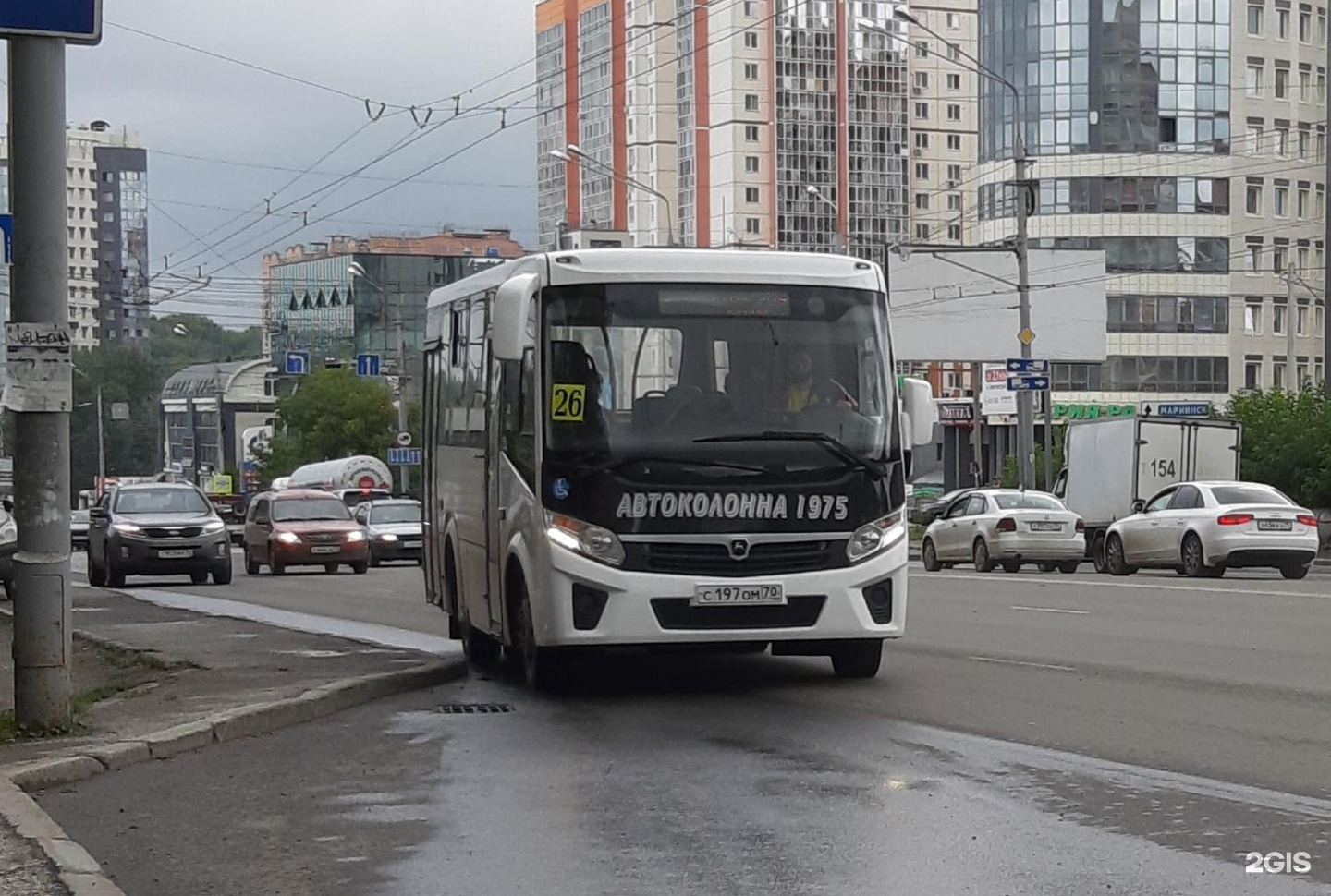 Томск 26. Фото автобус 26 Томск.