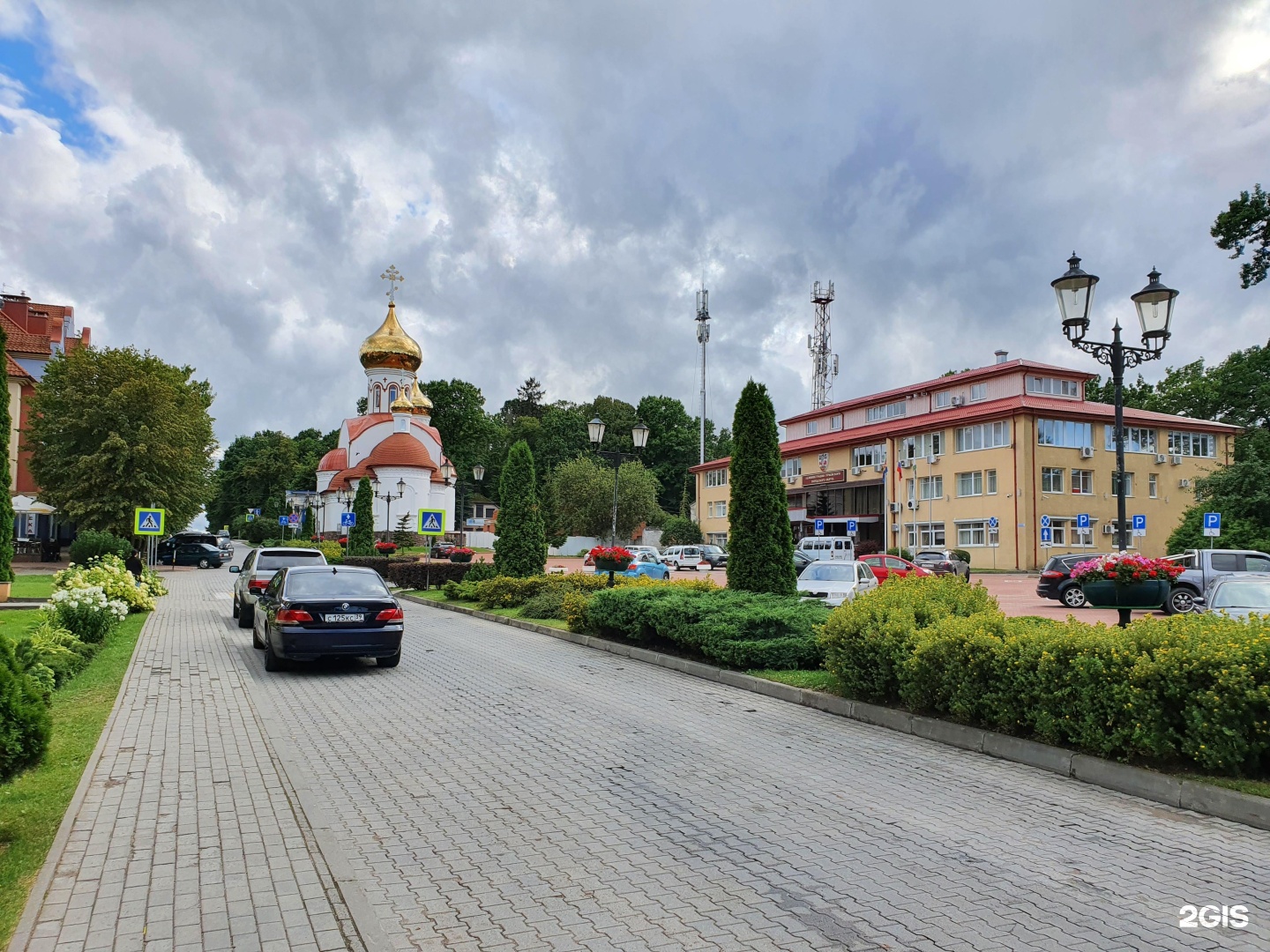 Церковь гурьевск. Зеленая Гурьевск. Гурьевск фото.