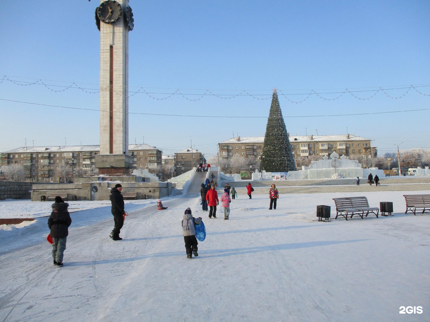 магнитогорск площадь народных гуляний