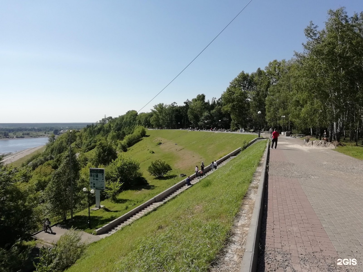 Томь набережная лагерный сад