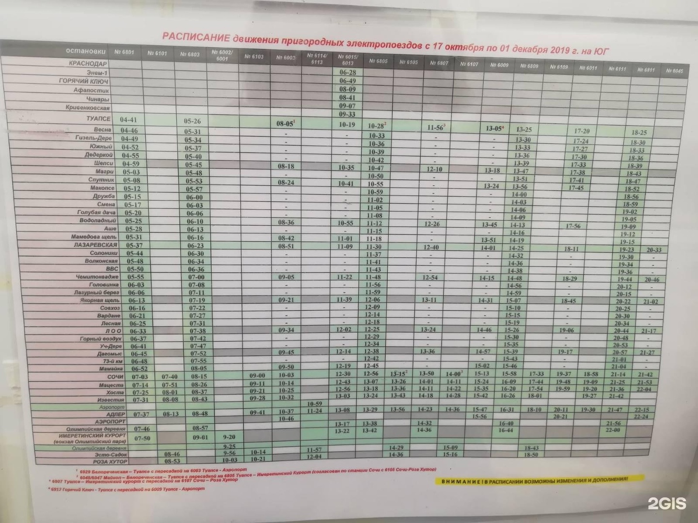 Расписание электричек сочи хоста сегодня