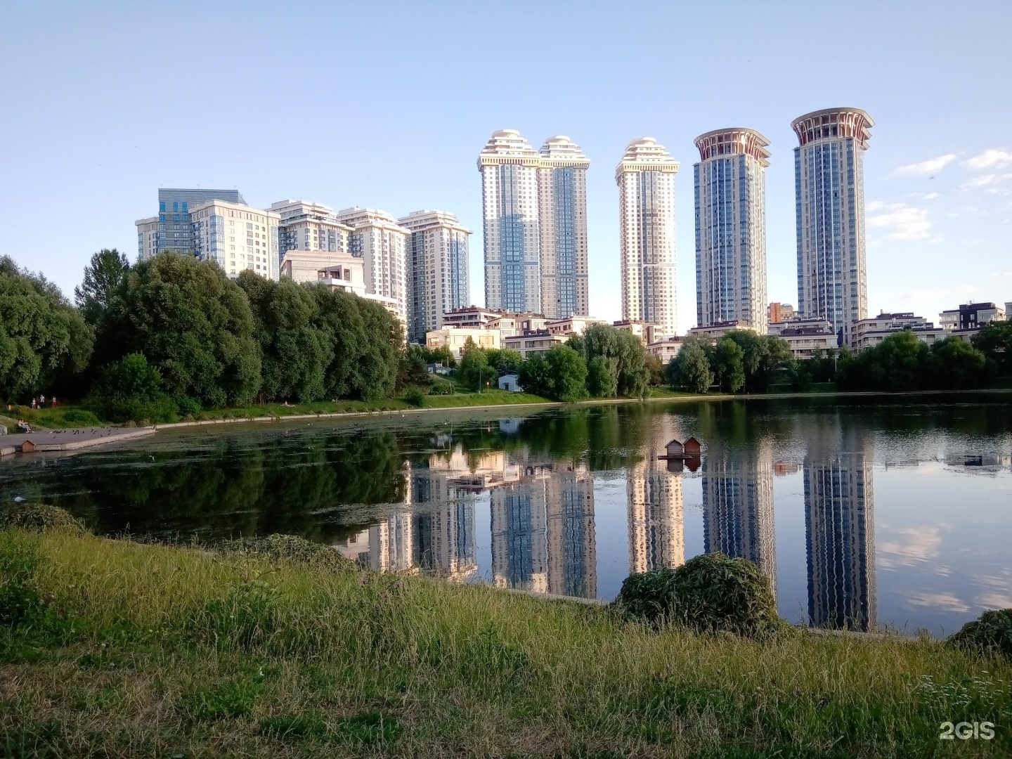 Мосфильмовский пруд Москва