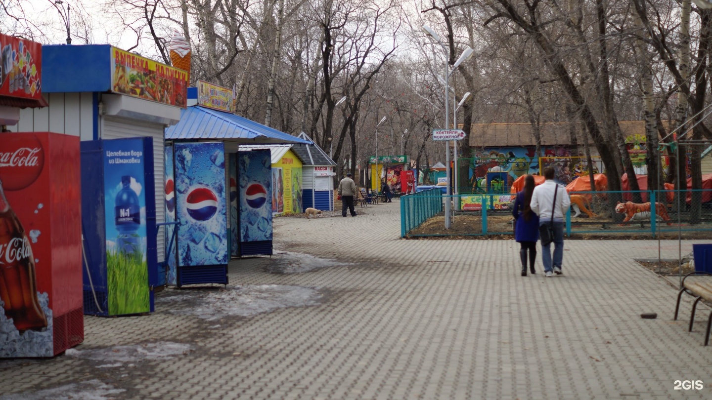 Городской парк в благовещенске