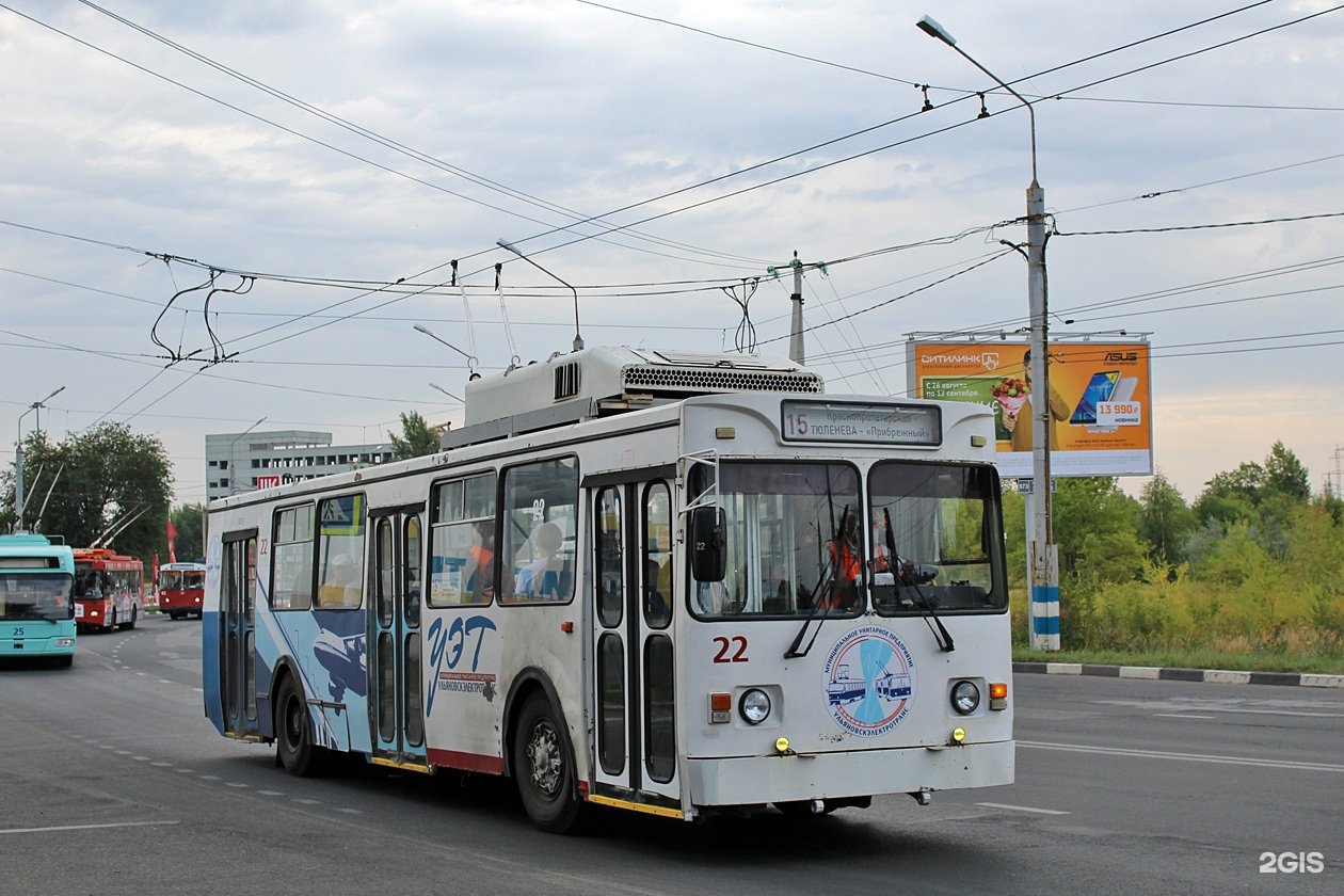 Троллейбус 15 ульяновск