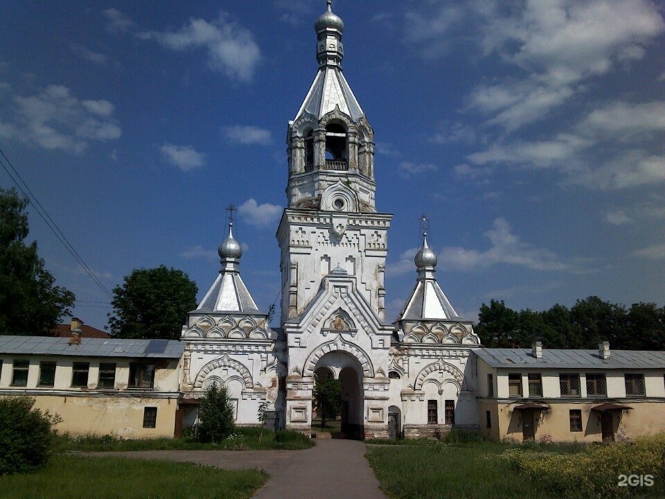 Десятинный монастырь великий новгород карта