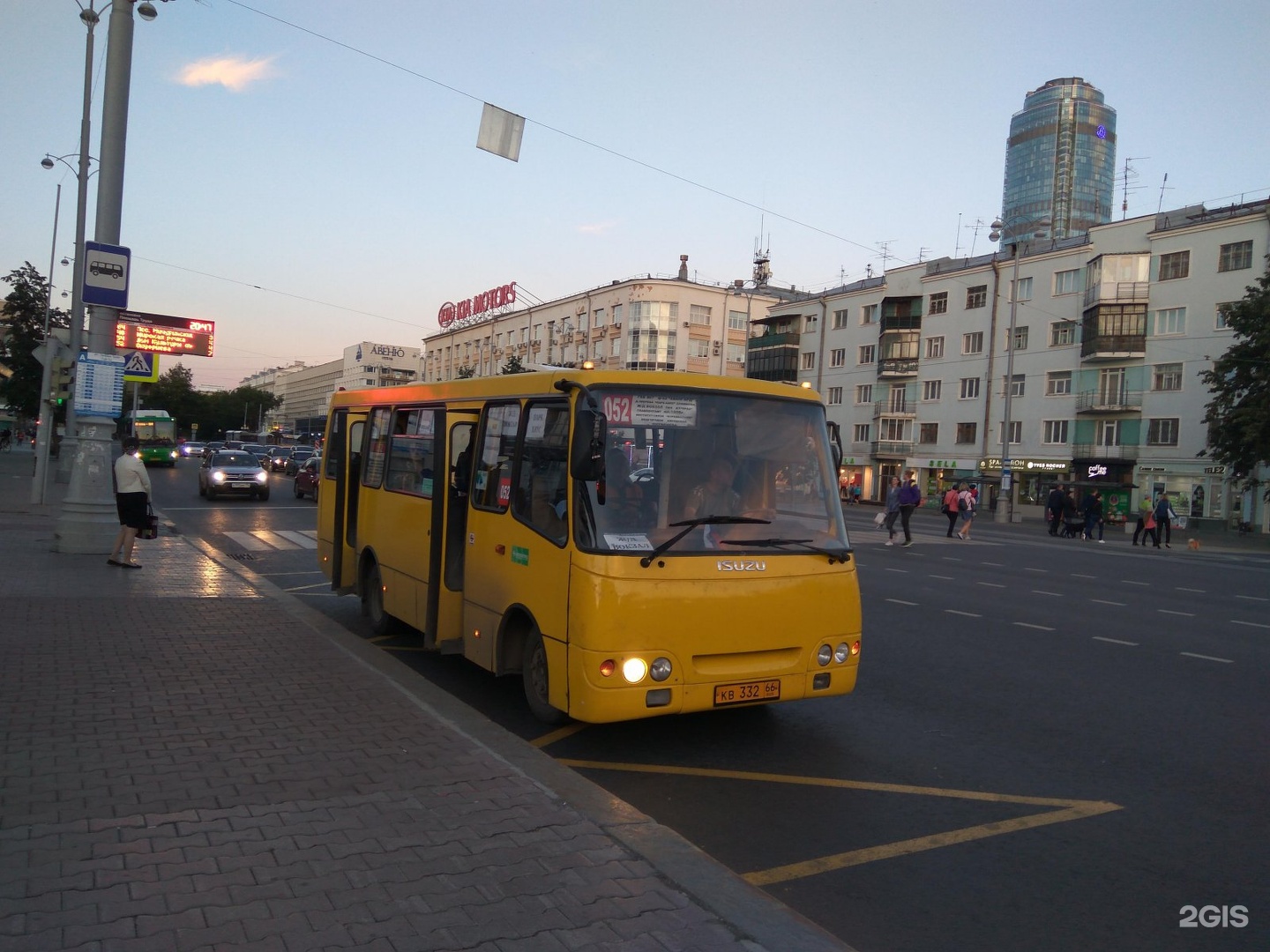 52 автобус екатеринбург маршрут