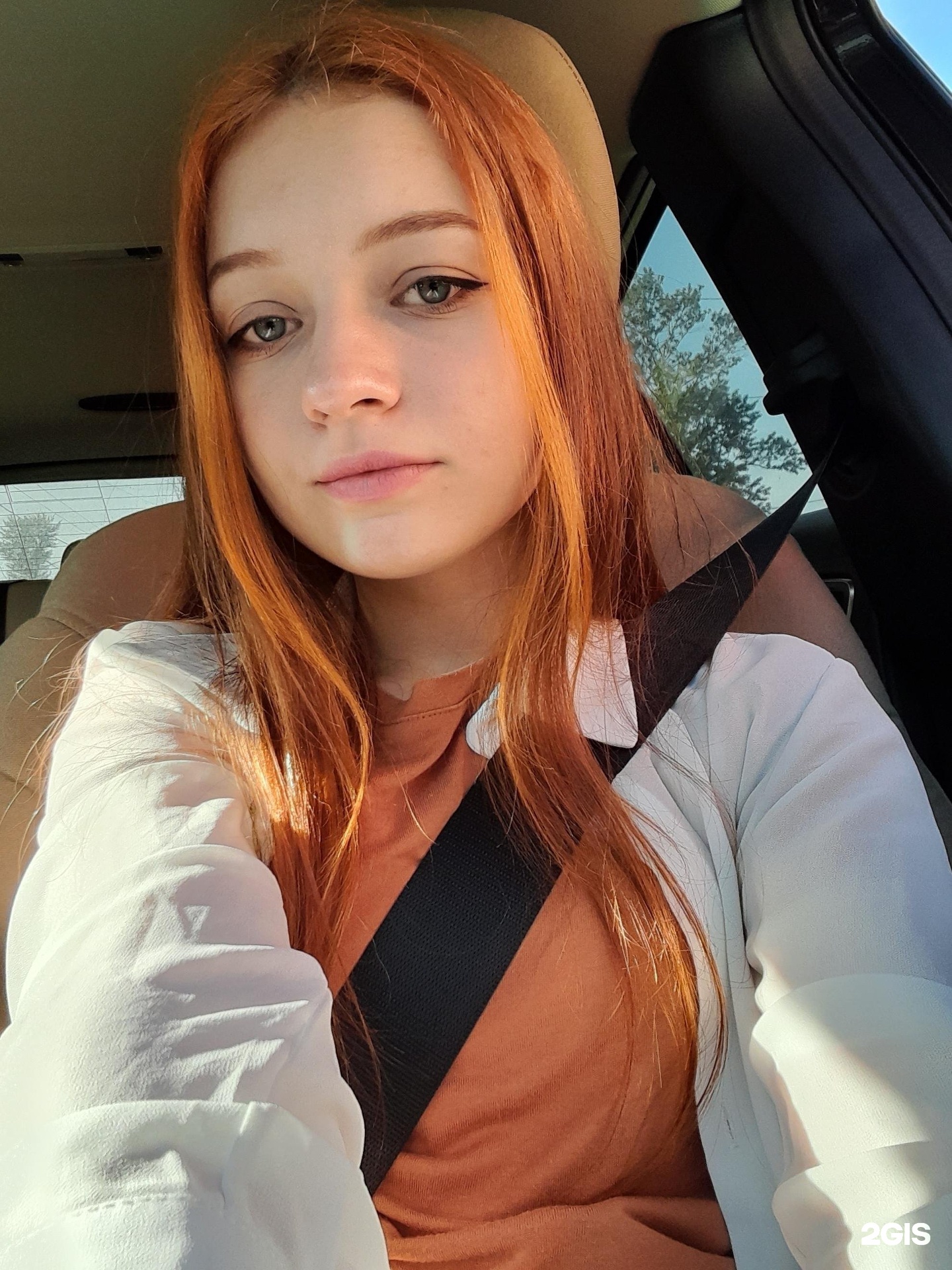 Hot Redhead Girl Selfie