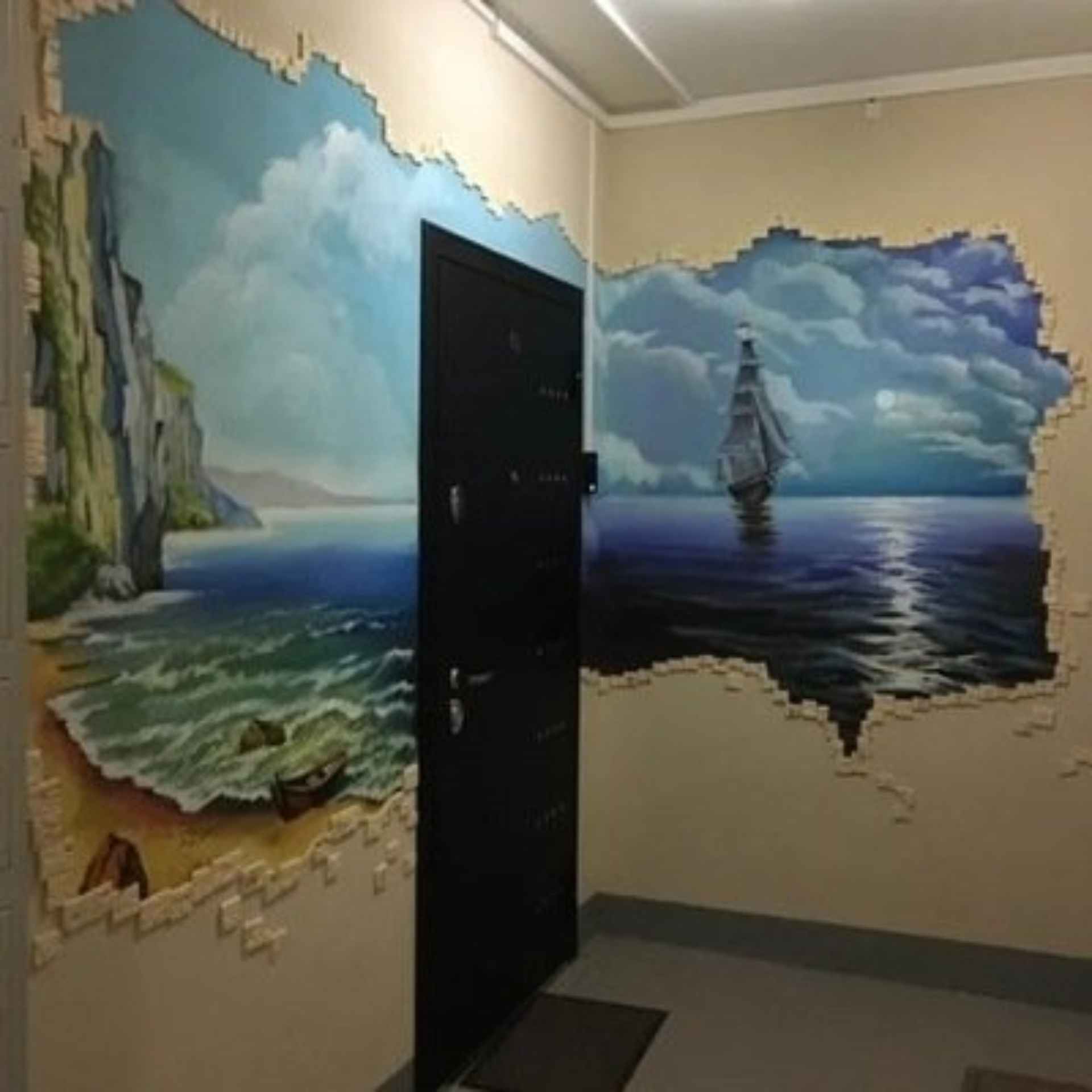 Разрисованные подъезды