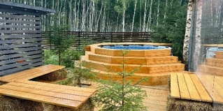 Шелково: Глэмпинг Мы дома-Зеркальный лес