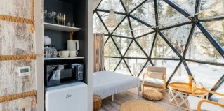 Шерегеш: Глэмпинг DzenDome