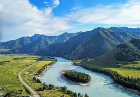 Турбаза Рублёвское заречье в Республике Алтай