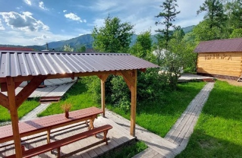 с. Усть-Кокса: Турбаза Алтайская роза