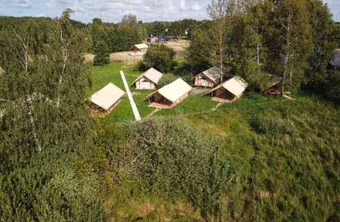 пос. Рыбачий: Глэмпинг Малина Коса
