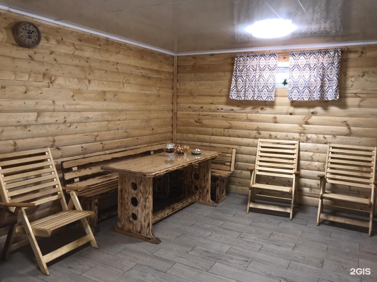 Баня на дровах